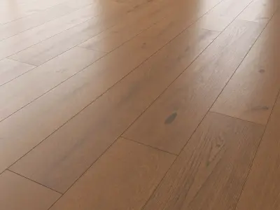 Wood floor Oak Cornell Brushed 3D model