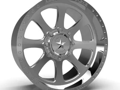 AMERICAN FORCE CKH34 CERBERUS CC WHEEL 3D print model