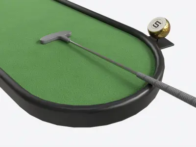 Miniature Golf Course 05 3D model