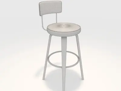 Bar Stool 50 3D model