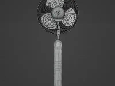 Ventilator fan 3D model purchase