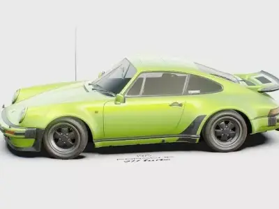  PORSCHE 911 TURBO 3D model