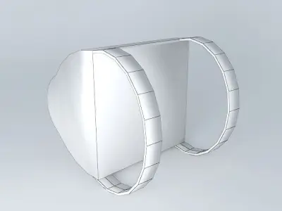 A BackPack led cuff Free 3D model