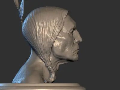 American Native 3D print model