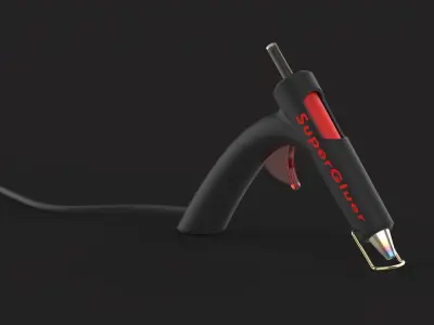 Super Gluer  Low-poly 3D model