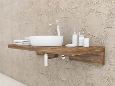 washbasin Ravak Moon 3 3D model