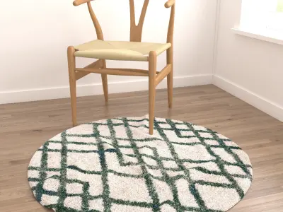 Rugs No 241 Low-poly 3D model