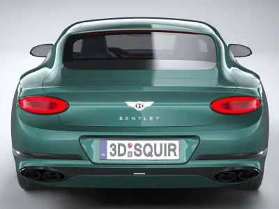 Bentley Continental GT S 2023 3D model