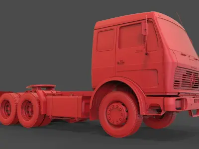 Mercedes-Benz NG1632 3D print model