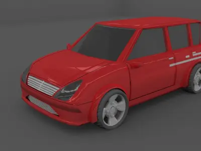 Mitsubishi adventure Free 3D model