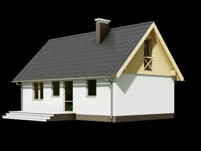 House Danusia C1V2 Free 3D model