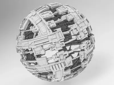 space equipment node 00252 3D model