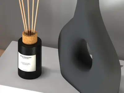 decorative set 02 3D model