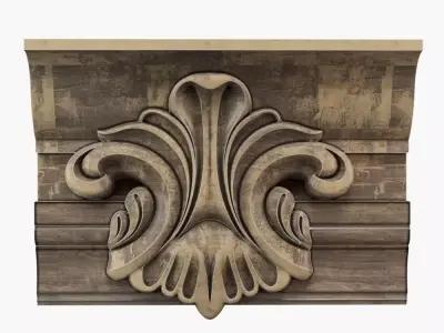 Central Decor 3D model