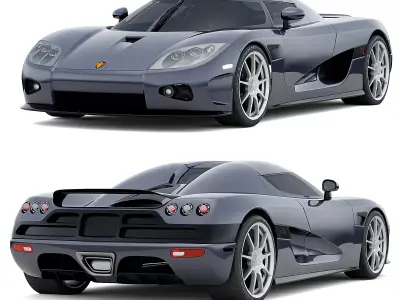 Koenigsegg CCX car 3D model