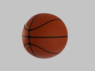 Basketball 3D model illustration model 3D model