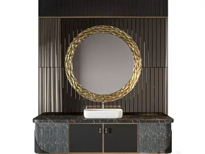 Luxury Bathroom 276 3D model