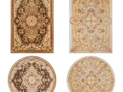 Rugs No 73 Low-poly 3D model