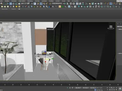 3Ds Max Corona Render Interior Scene  3D model