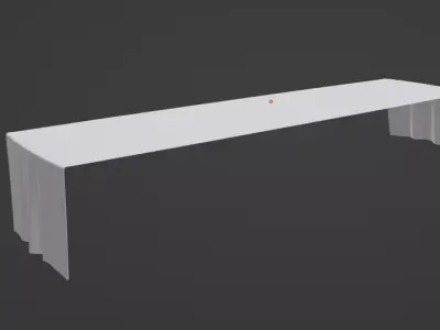 Table Cloth Free 3D model