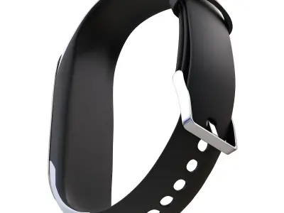 Fitness Tracker Low-poly 3D model