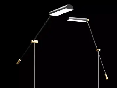 Modern floor lamp 3 3D model