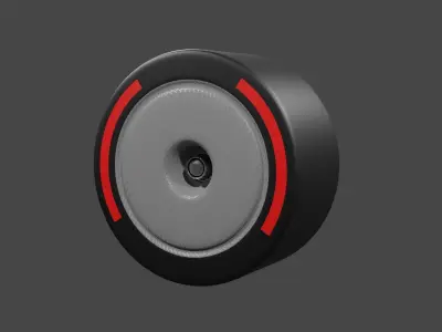 Formula 1 Tires 3D model