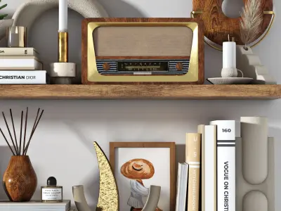 Decorative set 04 3D model