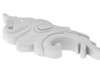 Cartouche Ornament 033 3D model