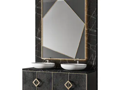 Luxury Bathroom 110 3D model