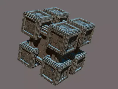  space equipment node 00254 3D model