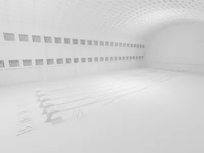 Swim Stadion-Stadium pool-Arena pool Low-poly 3D model