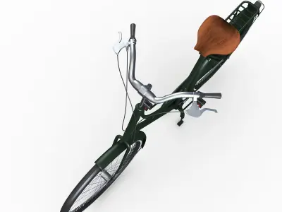 3D Azor European City Bicycle model 3D model