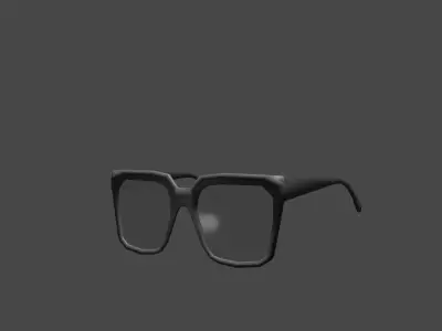 Low Poly Sunglasses Low-poly 3D model