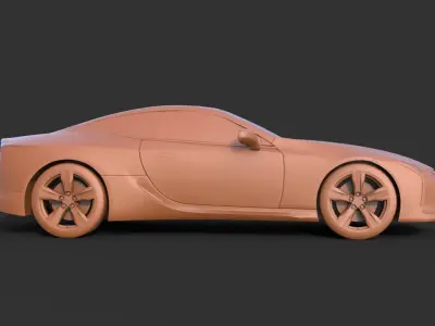 Lexus LC500 3D print model