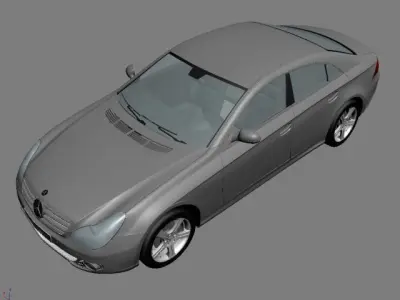 Mercedes CLS500 3D model