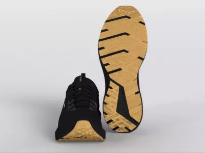 Brooks Revel 7 Women s Running Shoe Low-poly 3D model