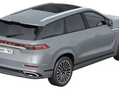 Chery Tiggo 9 2024 3D model