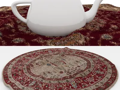 Rugs No 990 Low-poly 3D model