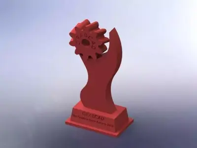 The Golden Gear Awards  Free 3D model