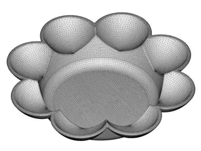 Clay Lighting Lamp 3D print model