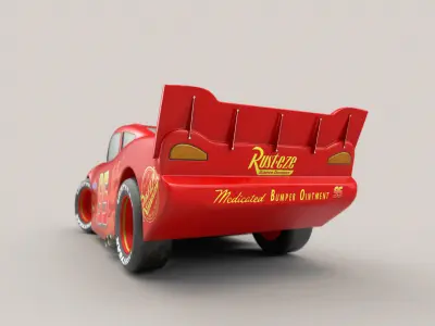 Lightning McQueen  3D model