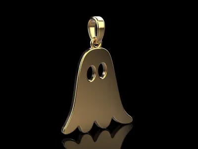 Ghost pendant model 943 3D print model