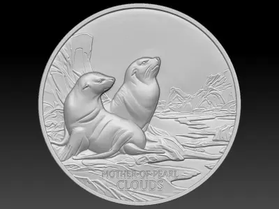 seal CNC Relief Model 3D print model
