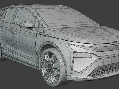 Skoda Elroq exterior 3D model