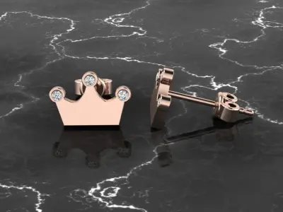 Jewelry Earring 3D print model purchase
