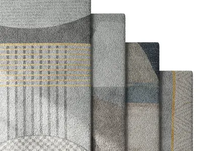 Carpet set 40 3D model