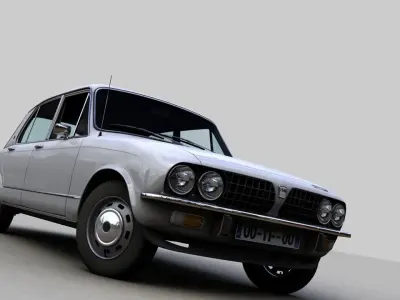 TRIUMPH DOLOMITE 1500 TC 1976 3D model