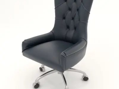 3D Modern Office Chair 5 - Itaca Rugiano model Low-poly 3D model