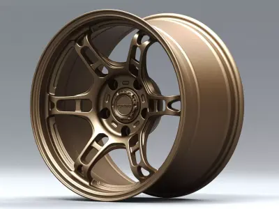 Crawford Design 6-Spokes 3D model